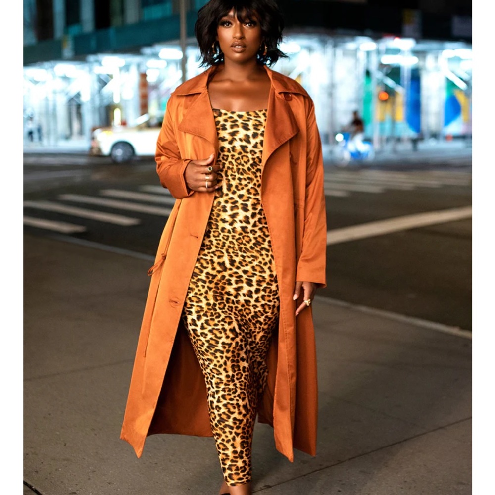 REBDOLLS: Classic Trench Coat - Burnt Orange